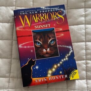 5/$10 Warriors The New Prophecy Book 6 Sunset by Erin Hunter